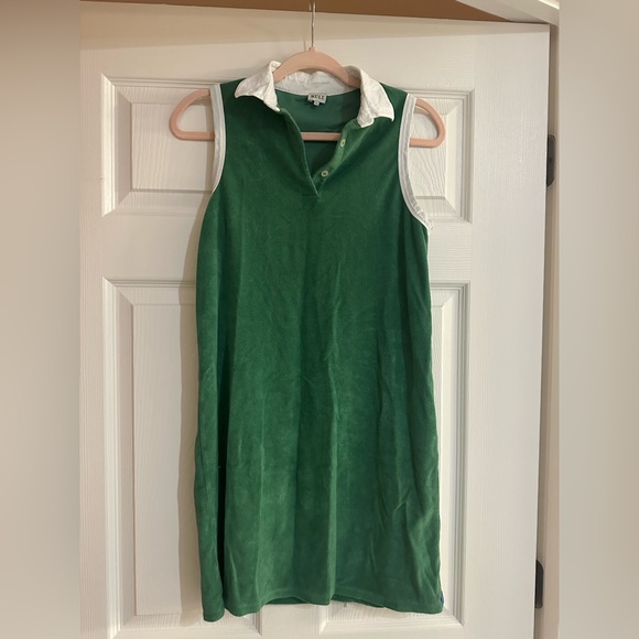 Green Kule Terry Dress - Picture 1 of 2